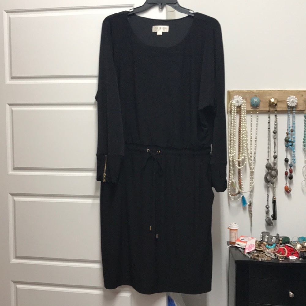 Womens Black XL dress